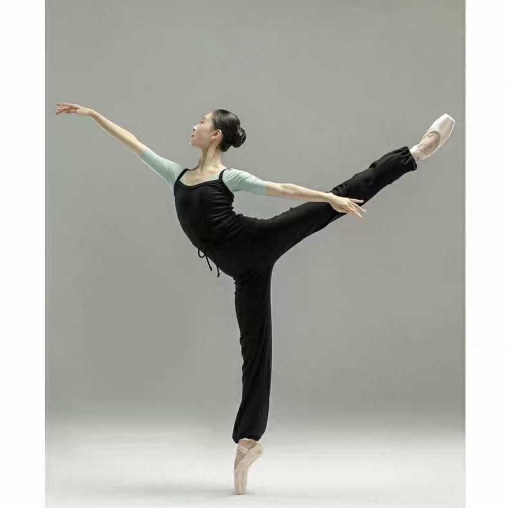 Elegant Black Jumpsuit for ballet